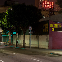 Nobody Walks in LA "Jesus Saves"